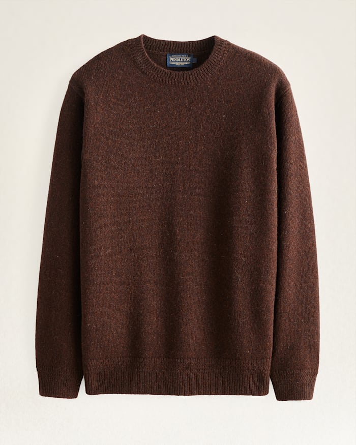MEN'S SHETLAND COLLECTION SWEATER